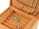 Open View Zoomed in of a Grand Cascade I Jewelry Box –3 Drawer Pearl