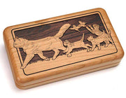 Hinged Box 8x5" - Cats