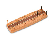 Cherry Inlay Cribbage Board