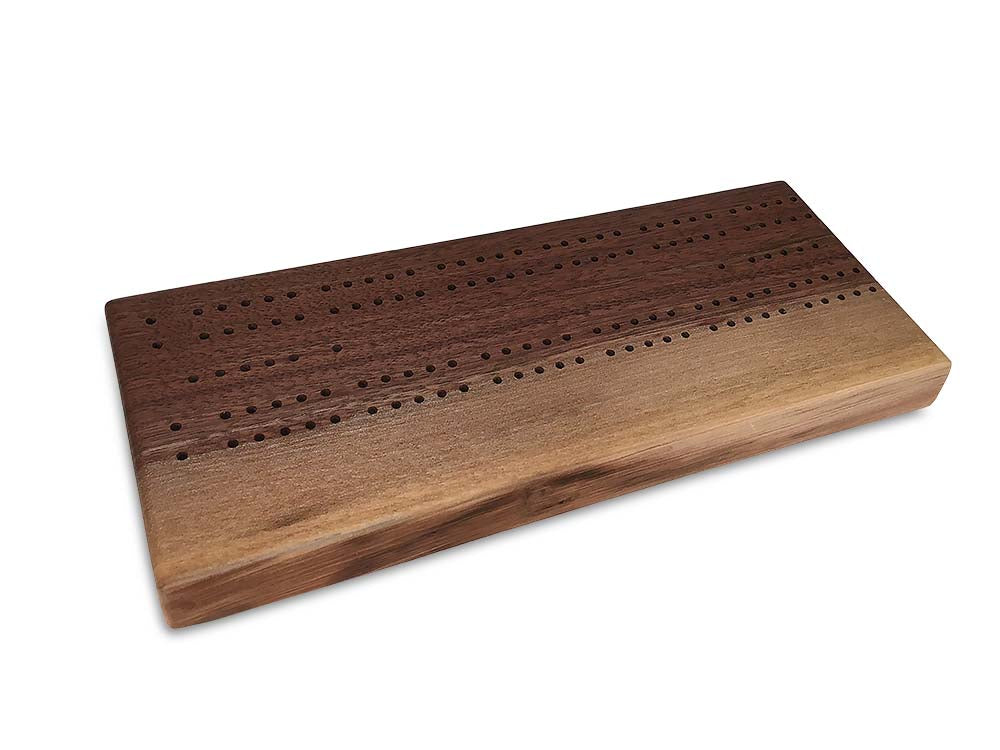 Cribbage Board / Wood Cribbage Board / Mixed 2024 Wood Cribbage Board / Walnut Cribbage Board