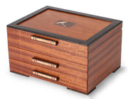 Gingko Leaves Jewelry Box –2 Drawer