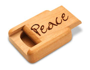 2" Flat Narrow Cherry - Peace