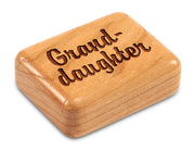 2" Flat Narrow Cherry - Granddaughter