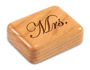 2" Flat Narrow Cherry - Mrs.