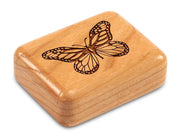 2" Flat Narrow Cherry - Butterfly