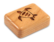 2" Flat Narrow Cherry - Turtle