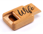 2" Flat Narrow Cherry - Wife