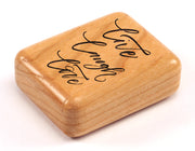 2" Flat Narrow Cherry - Live Laugh Love