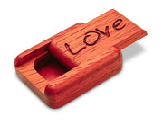 2" Flat Narrow Padauk - Love