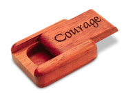 2" Flat Narrow Padauk - Courage