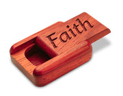 2" Flat Narrow Padauk - Faith