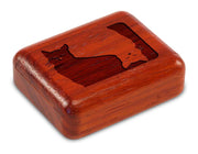 2" Flat Narrow Padauk - Cat Memories