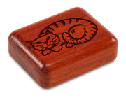 2" Flat Narrow Padauk - Folk Cat