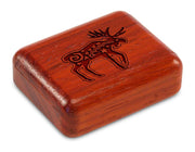 2" Flat Narrow Padauk - Primitive Moose