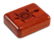 2" Flat Narrow Padauk - Primitive Turtle