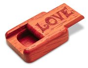 2" Flat Narrow Padauk - Groovy Love