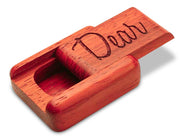 2" Flat Narrow Padauk - Dear