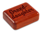 2" Flat Narrow Padauk - Granddaughter