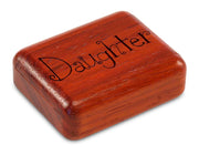 2" Flat Narrow Padauk - Daughter