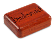 2" Flat Narrow Padauk - Bridesmaid