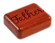 2" Flat Narrow Padauk - Father