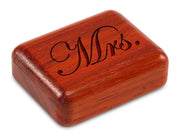 2" Flat Narrow Padauk - Mrs.