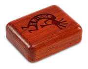 2" Flat Narrow Padauk - Kokopelli