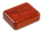 2" Flat Narrow Padauk - Humpback Whale