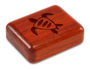 2" Flat Narrow Padauk - Turtle