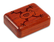 2" Flat Narrow Padauk - Tree Frog