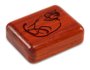 2" Flat Narrow Padauk - Oriental Cat