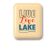 2" Flat Narrow Aspen - Live Love Lake