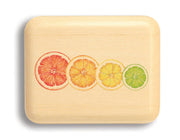 2" Flat Narrow Aspen - Citrus Slices