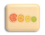 2" Flat Narrow Aspen - Citrus Slices