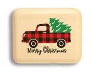 2" Flat Narrow Aspen - Red Plaid Xmas Truck