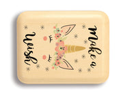 2" Flat Narrow Aspen - Make A Wish Unicorn