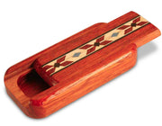 3" Flat Narrow Padauk - X and Arrows