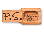 2" Flat Narrow Cherry - PS I Love You