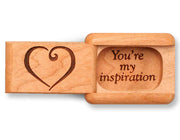 2" Flat Narrow Cherry - You're My Inspiration