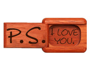 2" Flat Narrow Padauk - PS I Love You
