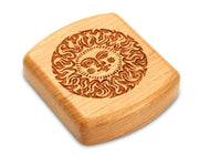 2" Flat Wide Cherry - Smiling Sun