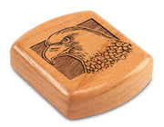 2" Flat Wide Cherry - Eagle Head