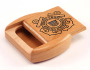 2" Flat Wide Cherry - Coast Guard Seal