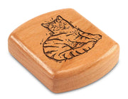 2" Flat Wide Cherry - Sketched Cat