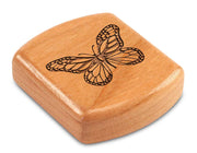 2" Flat Wide Cherry - Butterfly