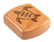 2" Flat Wide Cherry - Turtle