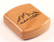 2" Flat Wide Cherry - Mountains