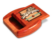 2" Flat Wide Padauk - Horse Spirit Silverscape