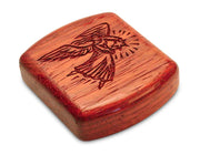 2" Flat Wide Padauk - Angel & Star