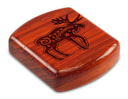 2" Flat Wide Padauk - Primitive Moose